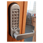 BL5451 Tubular Latch Back To Back Digital Lock with Flat Lever Handle & Passage Mode