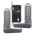 BL5453 Mortice Sashlock Back To Back Digital Lock with Flat Lever Handle & Passage Mode