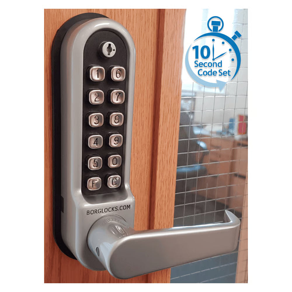 BL5453 ECP Easicode Pro Mortice Sashlock Back To Back Digital Lock with Flat Lever Handle & Passage Mode