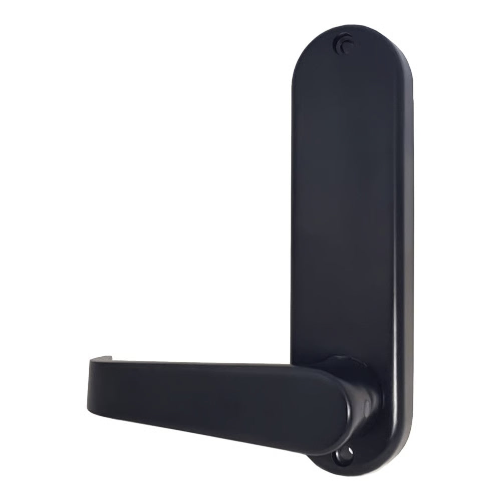 BL5701 ECP MG Easicode Pro Tubular Latch Digital Lock with Flat Lever Handle, Passage Mode & Key Override Marine Grade