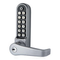BL5771 ECP Easicode Pro Tubular Latch Back To Back Digital Lock with Flat Lever Handle, Passage Mode & Key Override