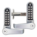 BL5771 ECP Easicode Pro Tubular Latch Back To Back Digital Lock with Flat Lever Handle, Passage Mode & Key Override