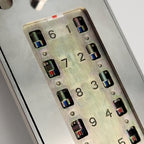 7001 Digital Tubular Mortice Latch Lever Pass