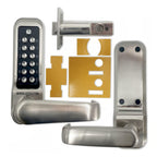 BL7701 ECP FT Easicode Pro Fire Tested Tubular Latch Digital Lock with Lever Handle & Key Override