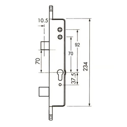 Genuine Multipoint Gearbox Double Spindle