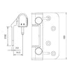 Challenger 3D Composite Door Hinge