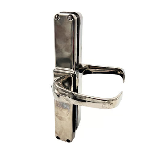 CL0470 Narrow Aluminium Door Digital Lock With Euro Cylinder