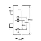 Crimebeater Genuine Multipoint Gearbox - Lift Lever or Double Spindle