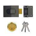 6 Pin Modern Deadbolt Rim Nightlatch