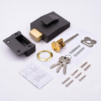 6 Pin Modern Deadbolt Rim Nightlatch