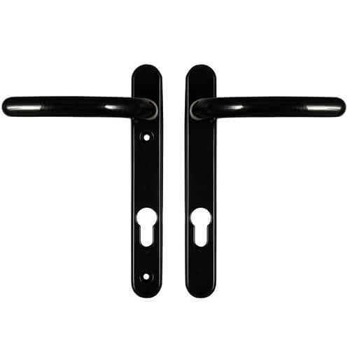 Windsor Lever Lever UPVC Multipoint Door Handles - 92mm PZ Sprung 122mm Screw Centres