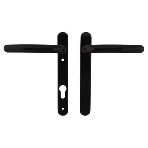 Windsor Blank Lever Lever UPVC Multipoint Door Handles - 92mm PZ Sprung 122mm Screw Centres
