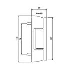 Haven Butt Hinge for UPVC Doors