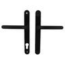 Balmoral Blank Lever Lever UPVC Multipoint Door Handles - 92mm PZ Sprung 212mm Screw Centres