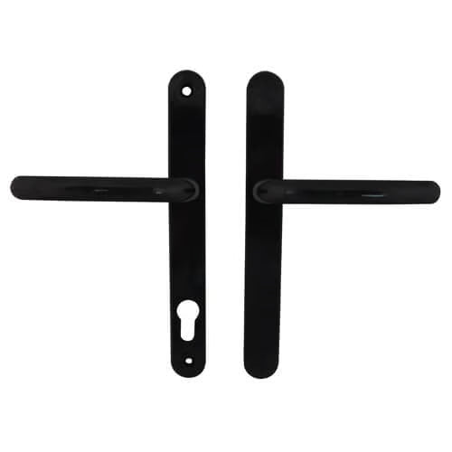 Balmoral Blank Lever Lever UPVC Multipoint Door Handles - 92mm PZ Sprung 212mm Screw Centres