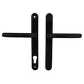 Balmoral Blank Lever Lever UPVC Multipoint Door Handles - 92mm PZ Sprung 212mm Screw Centres