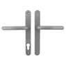 Balmoral Blank Lever Lever UPVC Multipoint Door Handles - 92mm PZ Sprung 212mm Screw Centres