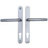 Balmoral Lever Lever UPVC Multipoint Door Handles - 92mm PZ Sprung 212mm Screw Centres
