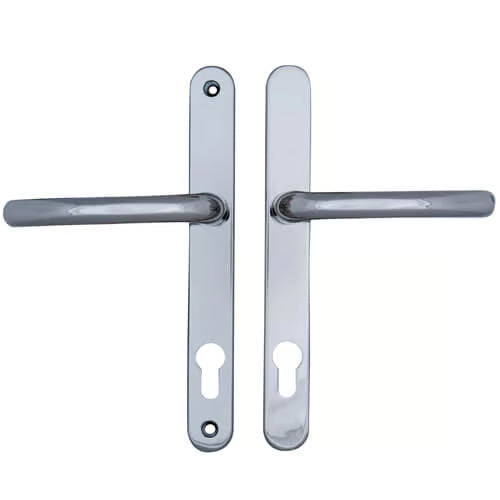 Balmoral Lever Lever UPVC Multipoint Door Handles - 92mm PZ Sprung 212mm Screw Centres