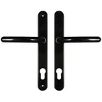 Balmoral Lever Lever UPVC Multipoint Door Handles - 92mm PZ Sprung 212mm Screw Centres