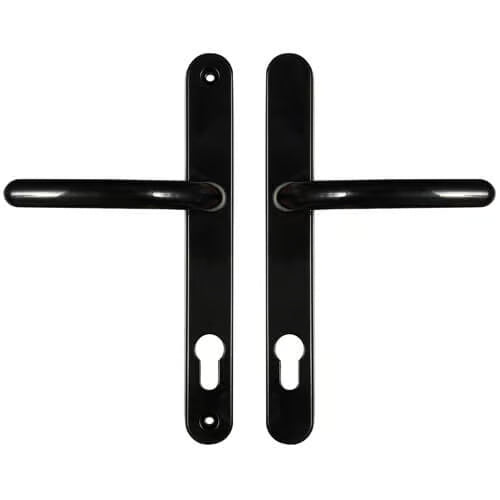 Balmoral Lever Lever UPVC Multipoint Door Handles - 92mm PZ Sprung 212mm Screw Centres