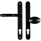 Balmoral Lever Moveable Pad UPVC Multipoint Door Handles - 92mm/62mm PZ Sprung 212mm Screw Centres