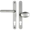 Balmoral Lever Moveable Pad UPVC Multipoint Door Handles - 92mm/62mm PZ Sprung 212mm Screw Centres