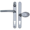 Balmoral Lever Moveable Pad UPVC Multipoint Door Handles - with Snib 92mm/62mm Sprung 212mm Screw Centres