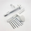 Balmoral Lever Moveable Pad UPVC Multipoint Door Handles - with Snib 92mm/62mm Sprung 212mm Screw Centres