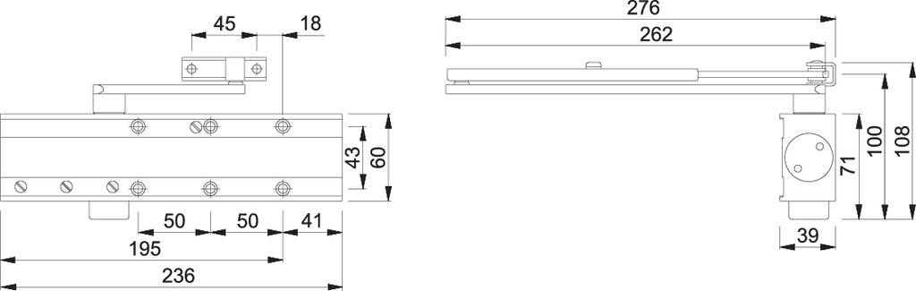 AR5200 Overhead Door Closing Device