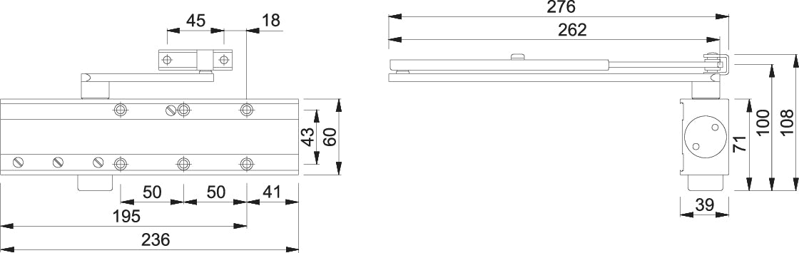 AR5200 Overhead Door Closing Device