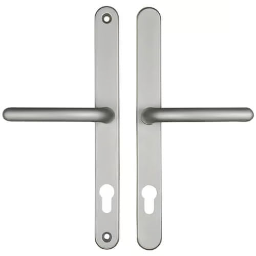 Universal Lever Lever UPVC Multipoint Door Handles - 92mm PZ Sprung 265mm Screw Centres