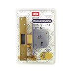 Union 3G114E British Standard 5 Lever Mortice Deadlock Visi Packed Packaging
