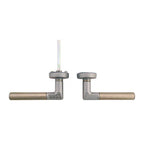 Codehandle Digital Lever on round Rose Furniture