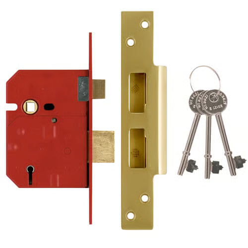 2234E British Standard 5 Lever Mortice Sashlock
