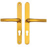 Lever Lever UPVC Multipoint Door Handles - 70mm PZ Unsprung 240mm Screw Centres - Top Screw to Spindle 105mm