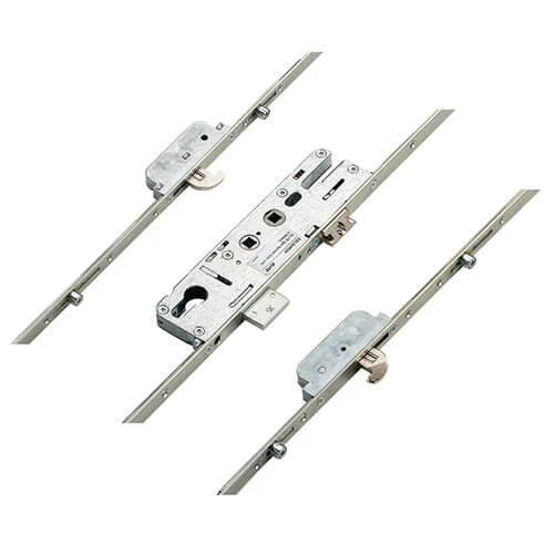 Latch Deadbolt 2 Hooks 4 Rollers Double Spindle Multipoint Door Lock - Shootbolt Compatible