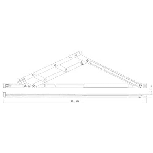Heavy Duty Friction Stay