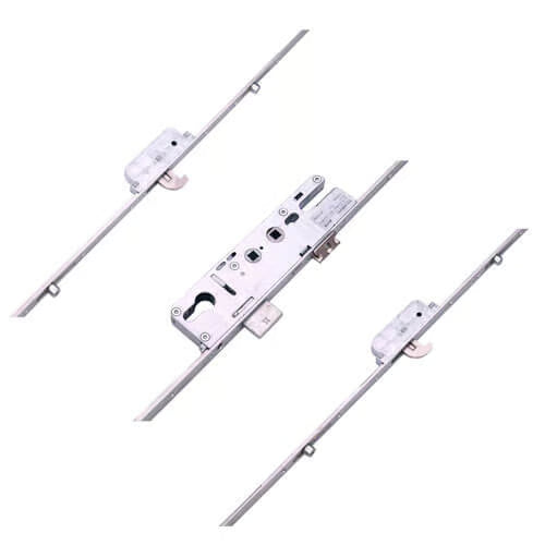 Latch Deadbolt 2 Hooks 4 Rollers Double Spindle Multipoint Door Lock