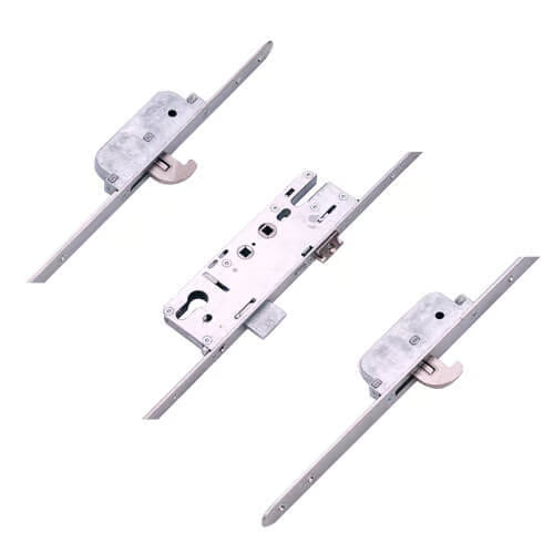 Latch Deadbolt 2 Hooks Double Spindle Multipoint Door Lock