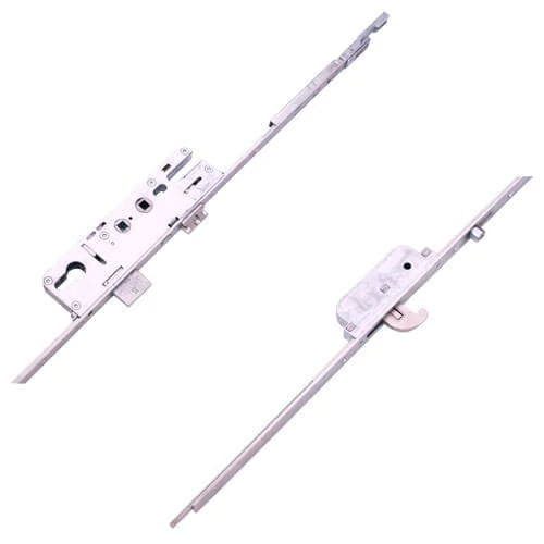 Latch Deadbolt 1 Hook 1 Roller Double Spindle Multipoint Door Lock - Shootbolt Compatible