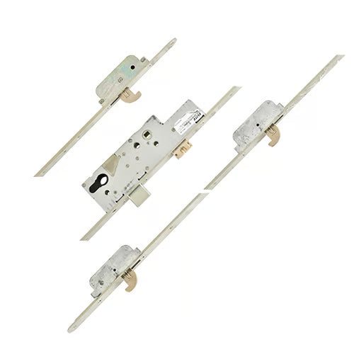 Heritage Latch Deadbolt 3 Hooks Key Wind Multipoint Door Lock