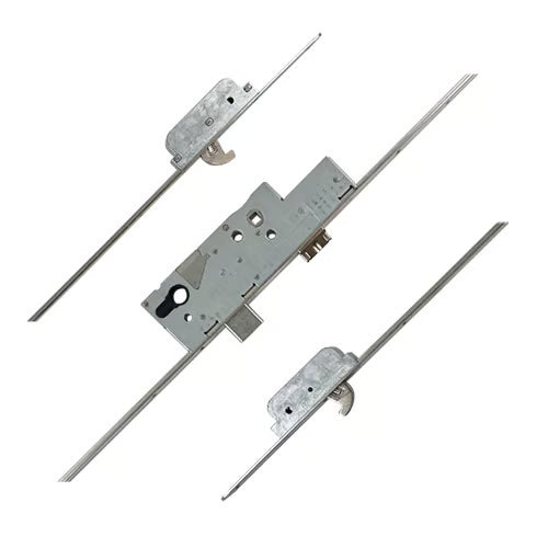 Latch Deadbolt 2 Hooks Key Wind Multipoint Door Lock