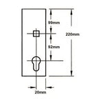 Bifold Passive Genuine Multipoint Gearbox - Lift Lever or Split Spindle