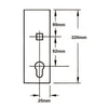Bifold Passive Genuine Multipoint Gearbox - Lift Lever or Split Spindle
