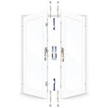6535 French Door Kit For a pair of rebated UPVC doors