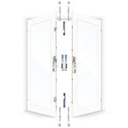 6535 French Door Kit For a pair of rebated UPVC doors