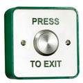 Stainless Steel Standard Exit Button Surface or Flush Mounted