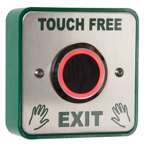 Touch Free Infra Red Exit Switch Surface or Flush Mounted