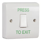 Plastic Light Switch Style Exit Button